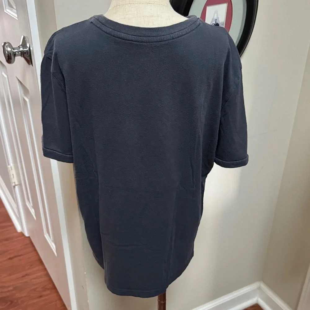GAP Kids DJ Drop The Beat T-Shirt - Navy & Gray 90sKid KidCore Y2K Music